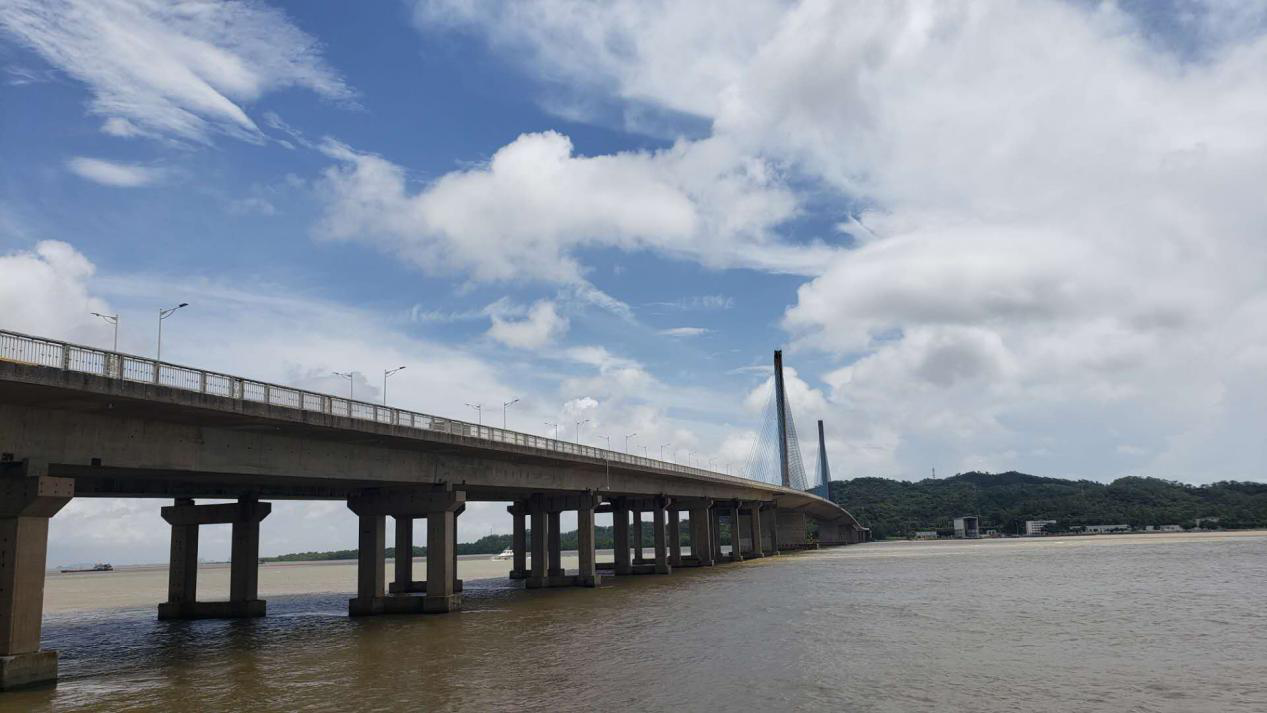 珠海市淇澳大橋防船撞預警系統項目通過竣工驗收